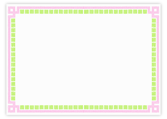 Needlepoint Frame Stationery Set