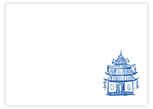 Porcelain Pavilion Stationery Set