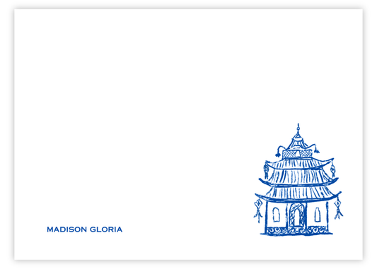 Porcelain Pavilion Stationery Set