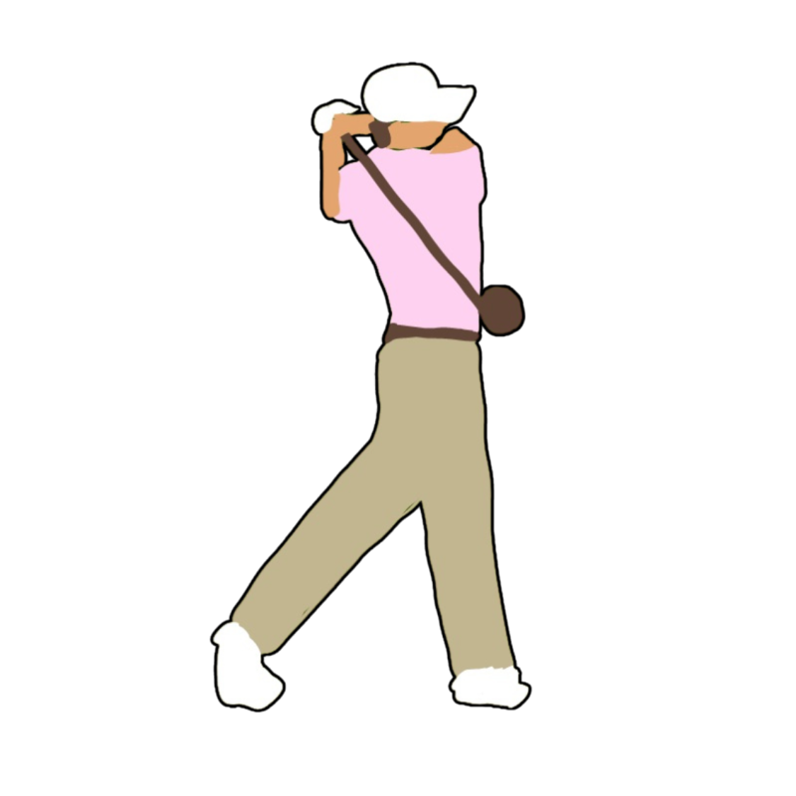 The Golfer Stationery Set